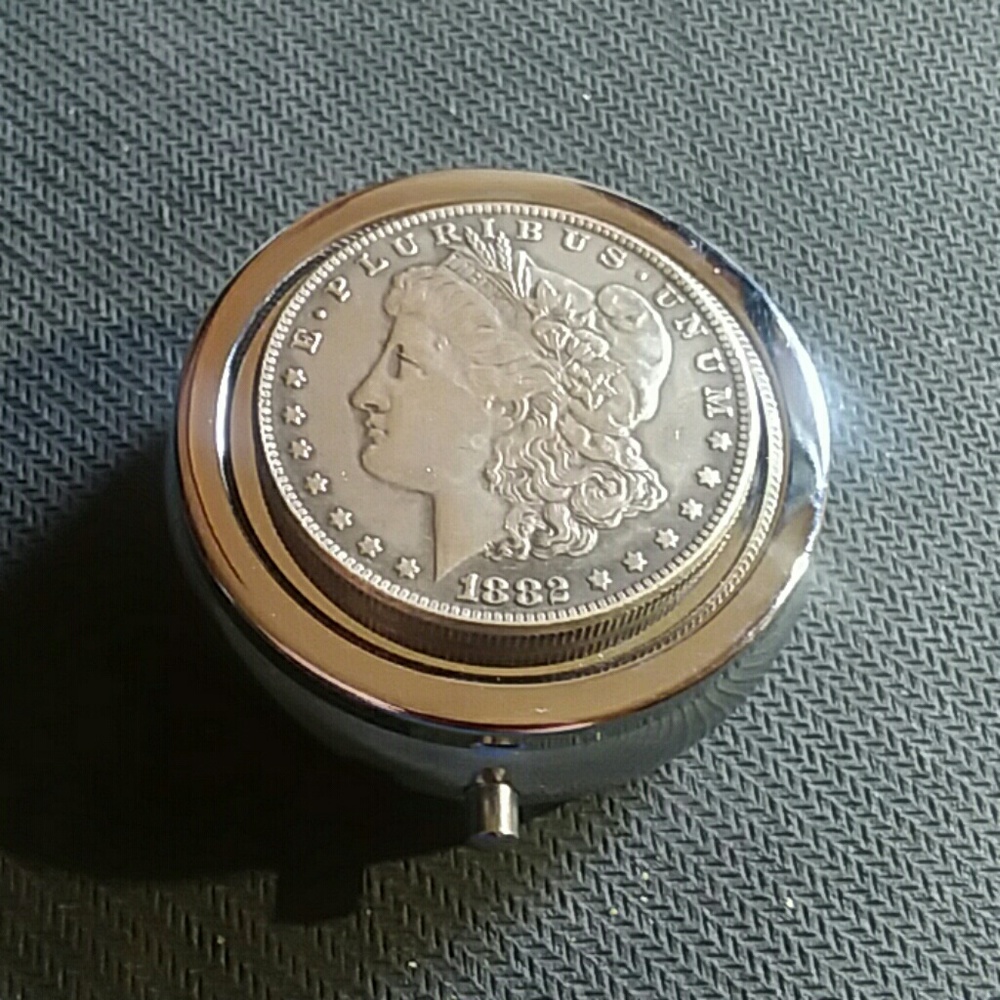 Handmade Coin Pill Box